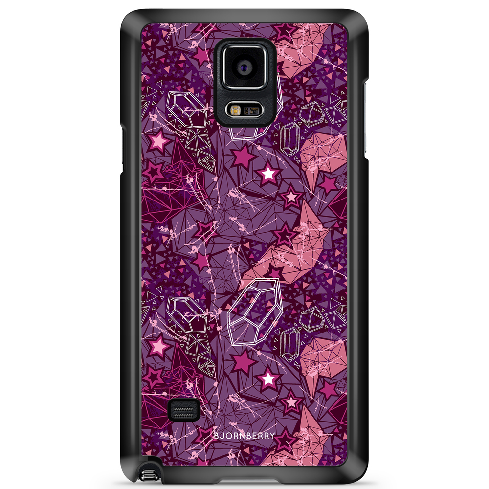 Samsung Galaxy Note 4 Case - Purple Stars