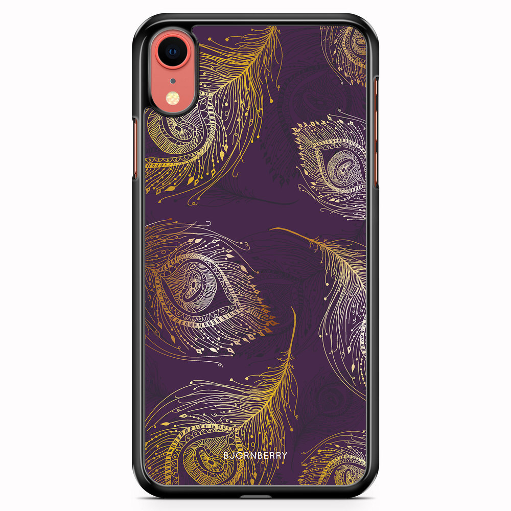 iPhone XR Case - Peacock Feathers