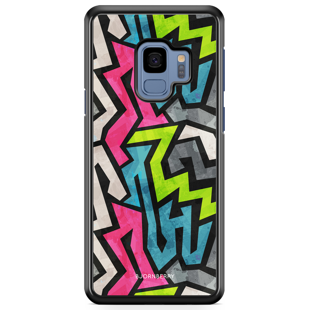 Samsung Galaxy S9 Case - Grunge Graffiti