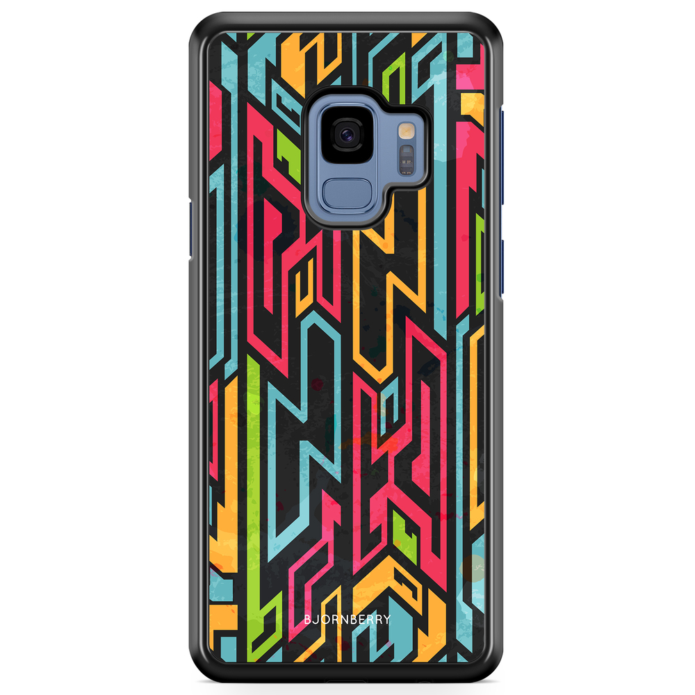 Samsung Galaxy S9 Case - Colored Tribal