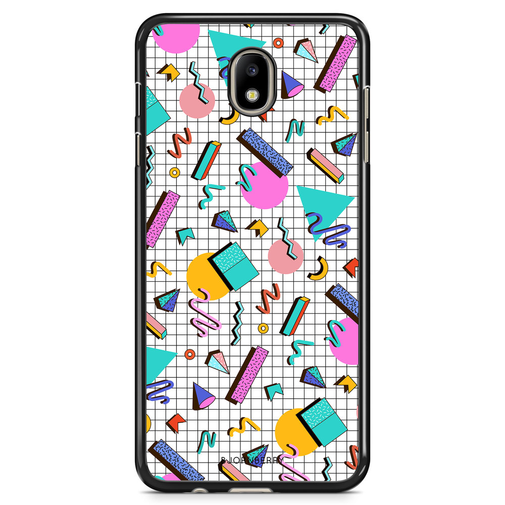 Samsung Galaxy J7 (2017) Case - 80s Pattern