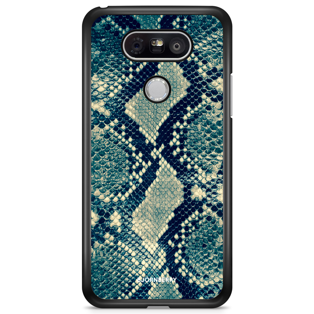 LG G5 Case - Blue Snakeskin