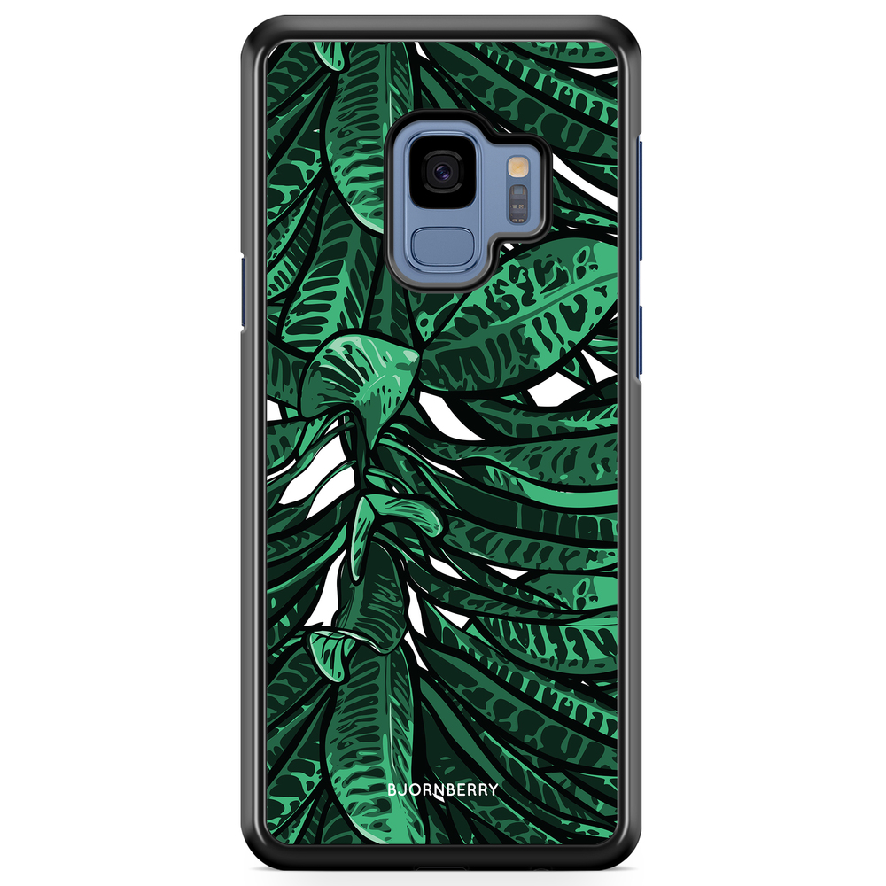 Samsung Galaxy S9 Case - Tropical Leaves