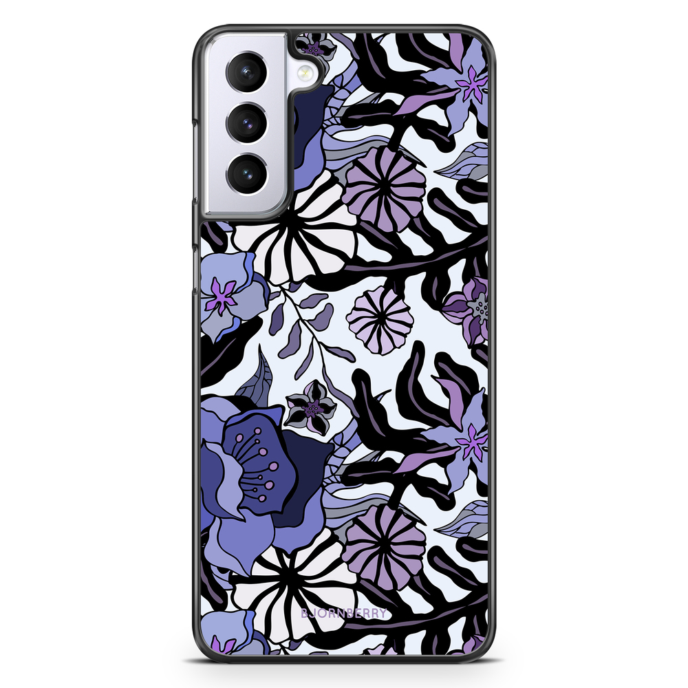 Samsung Galaxy S21 Plus Case - Purple Flowers