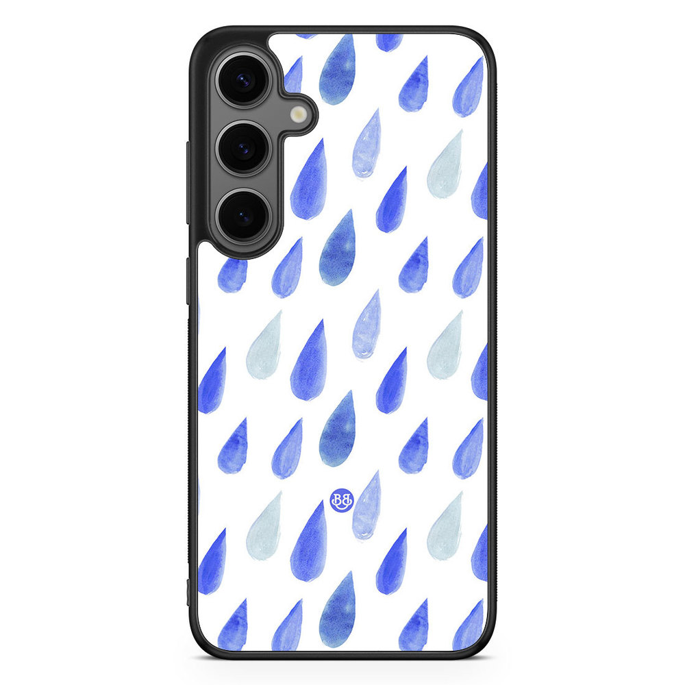 Samsung Galaxy S24 Plus Case - Watercolor Rain