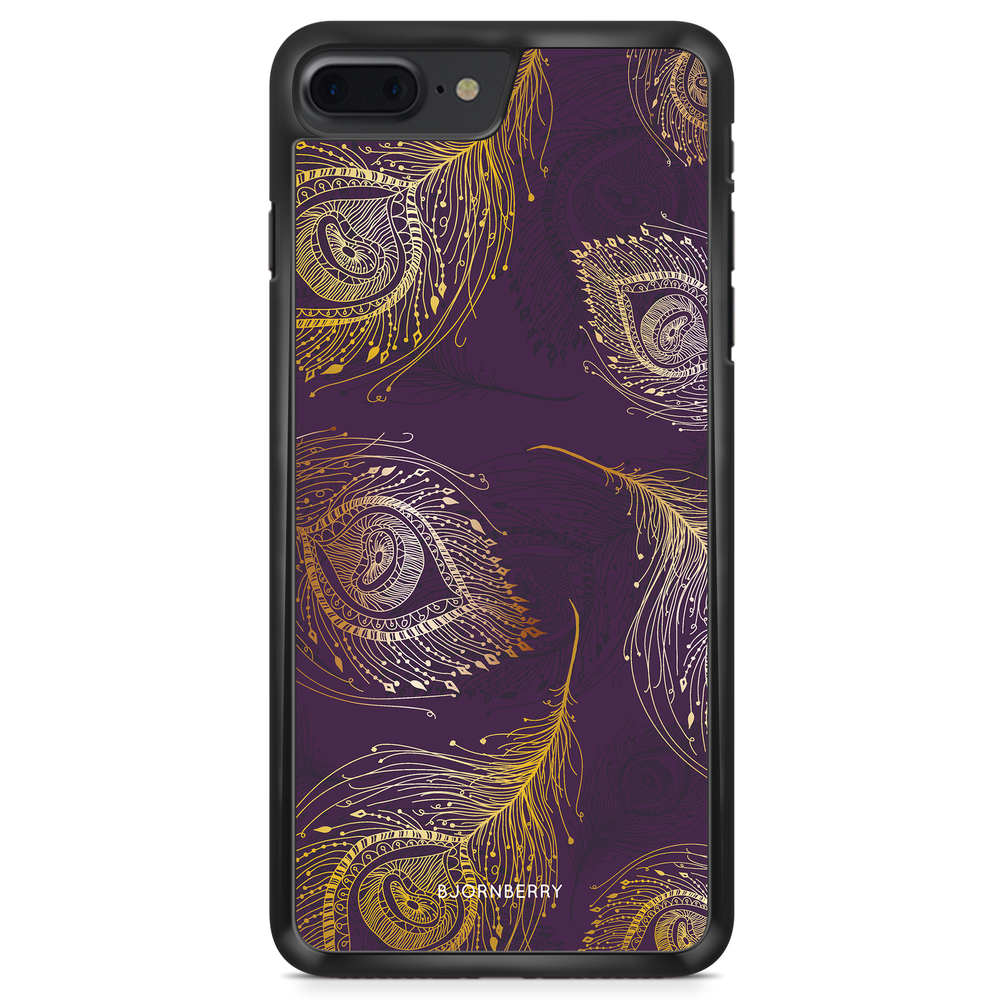 iPhone 8 Plus Case - Peacock Feathers