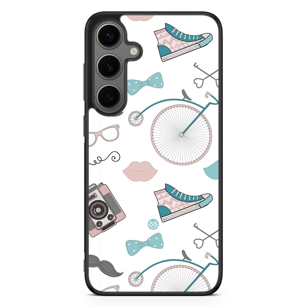Samsung Galaxy S24 Plus Case - Hipster Pattern
