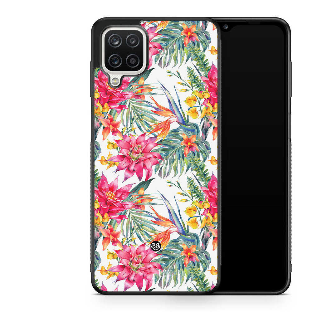Samsung Galaxy A12 Case - Vintage Floral