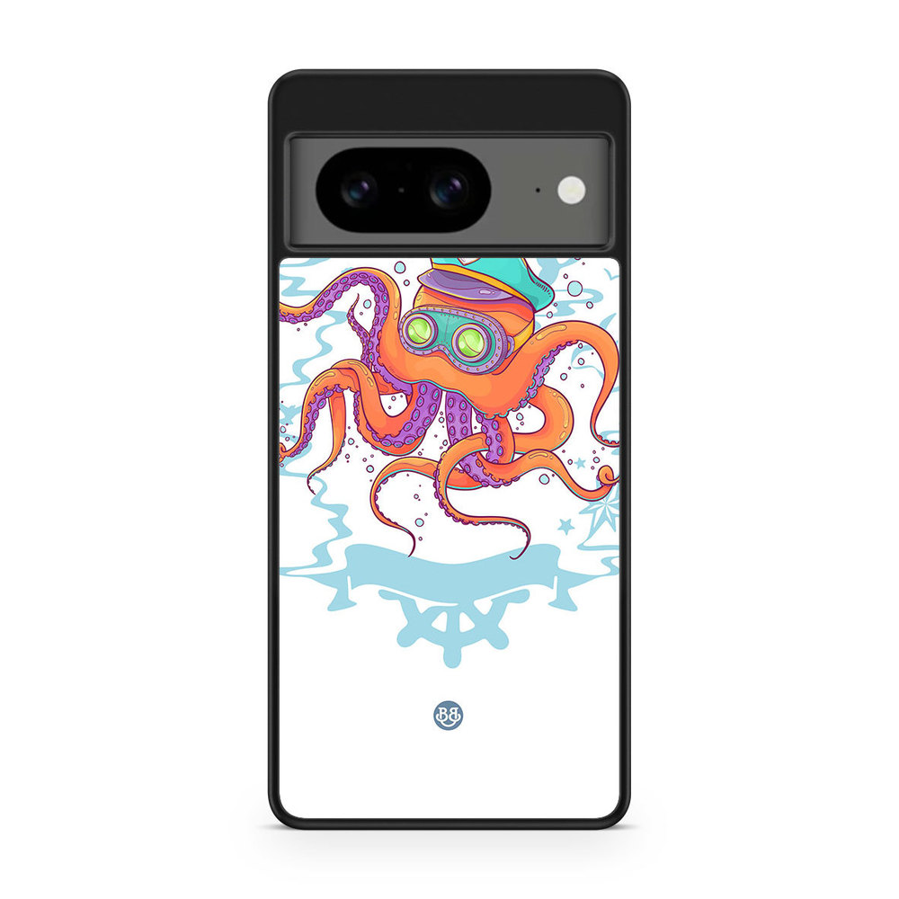 Google Pixel 8 Case - Captain Octopus