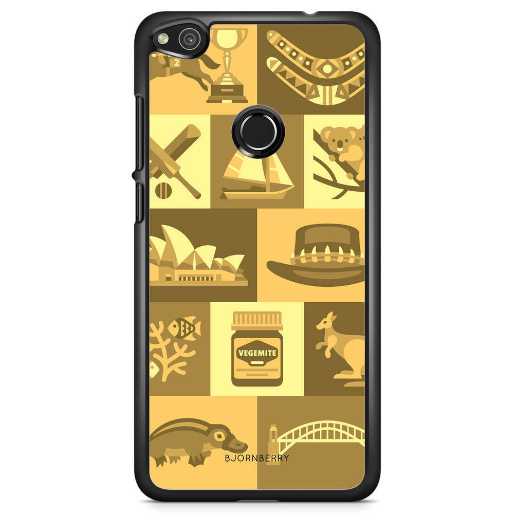 Huawei Honor 8 Lite Case - Australian Pattern