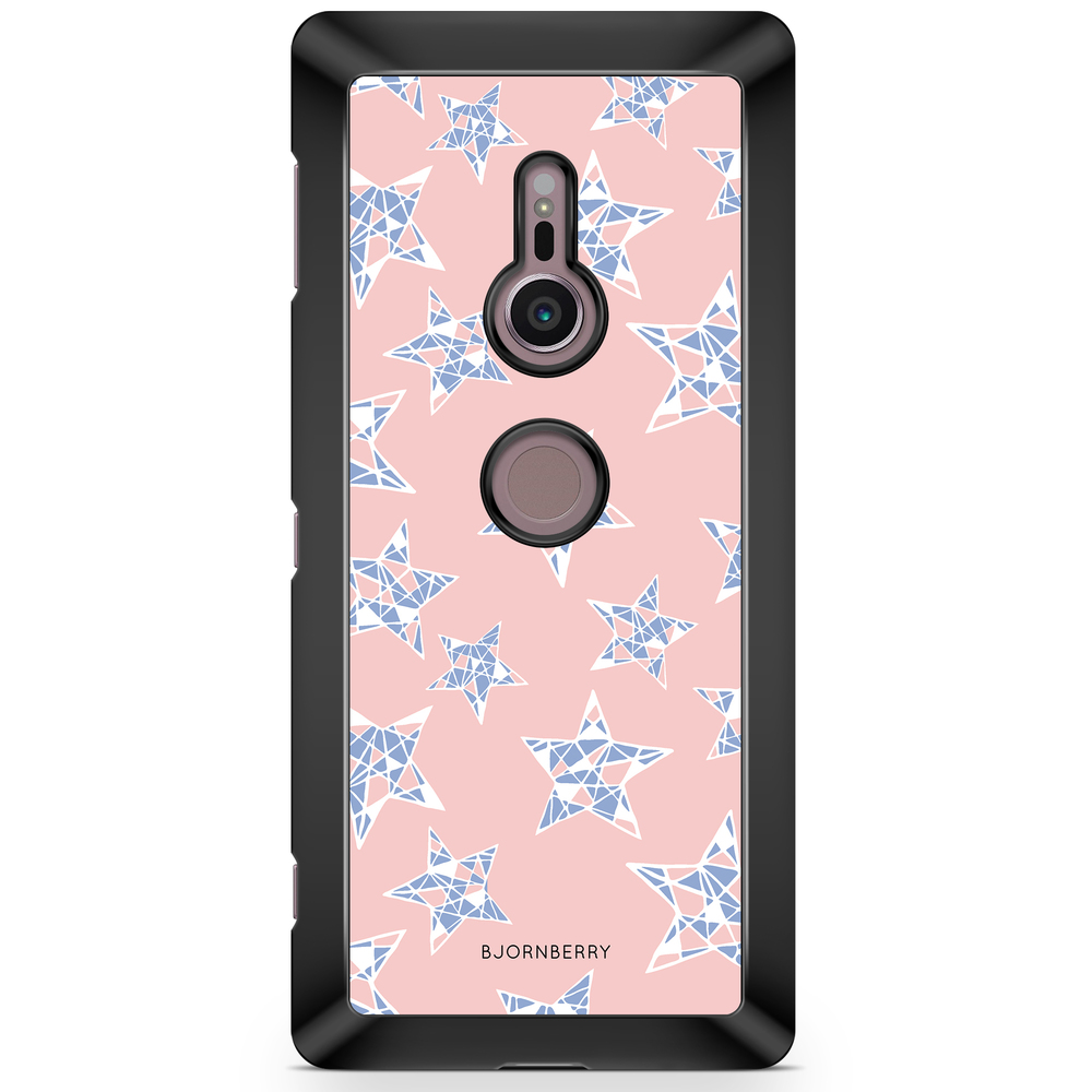 Sony Xperia XZ2 Case  - Rose Quartz Stars