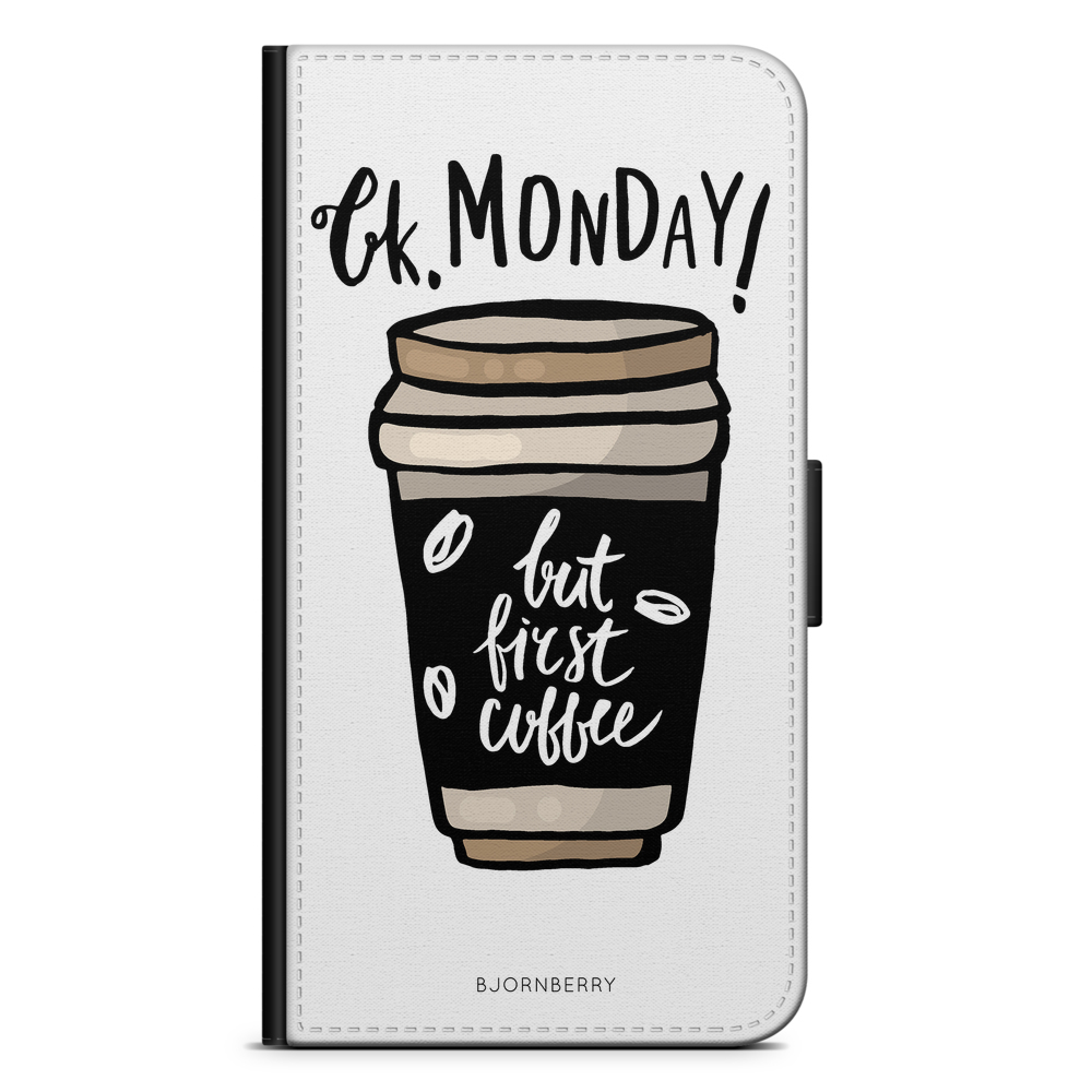 Sony Xperia X Wallet Case - But First Coffee