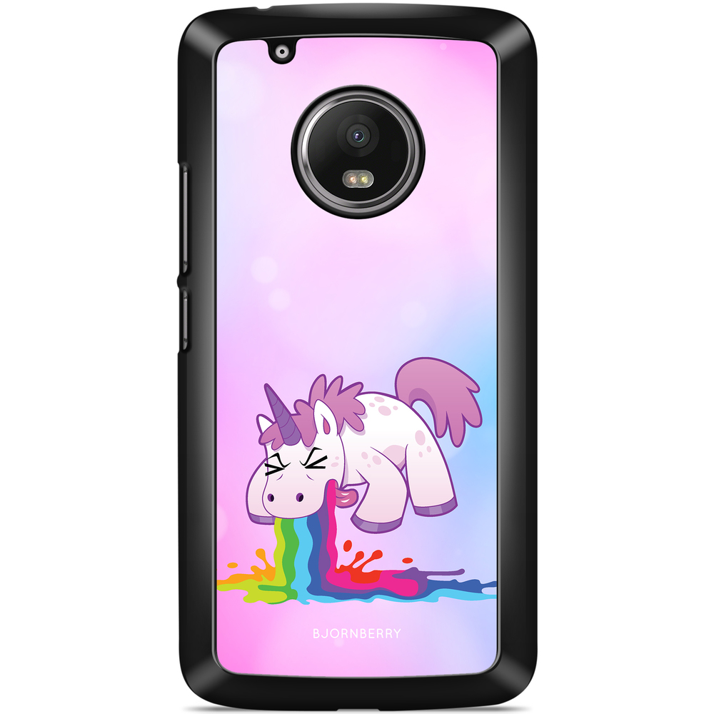 Moto G5 Plus Case - Puking Unicorn