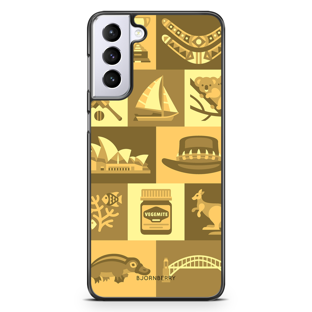 Samsung Galaxy S21 Plus Case - Australian Pattern