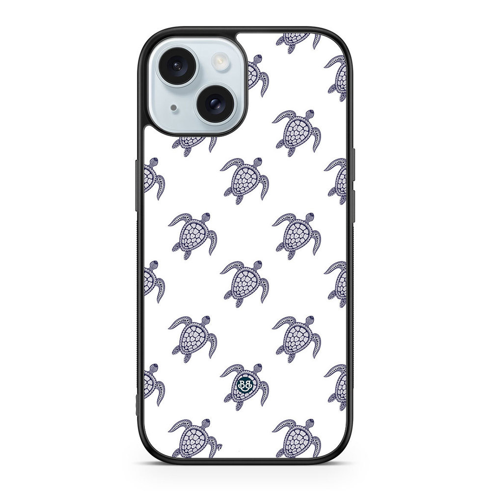 iPhone 15 Case - Blue Turtles