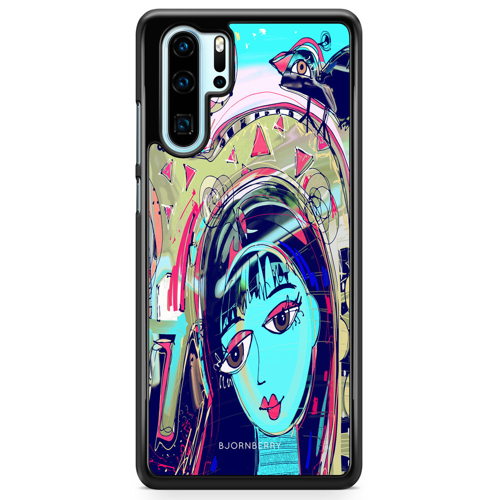 Huawei P30 Pro Case - Abstract Cat