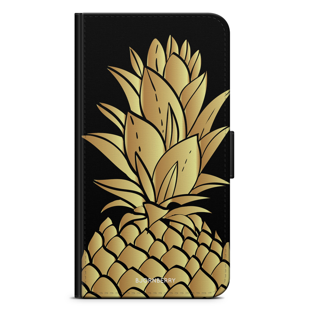 Samsung Galaxy S21 Wallet Case - Gold Pineapple