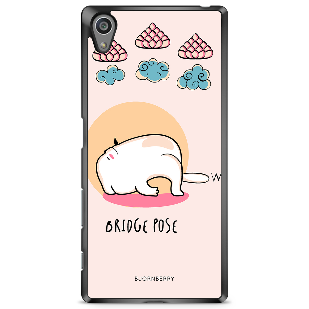 Sony Xperia Z5 Premium Case - Yoga Cat Bridge Pose