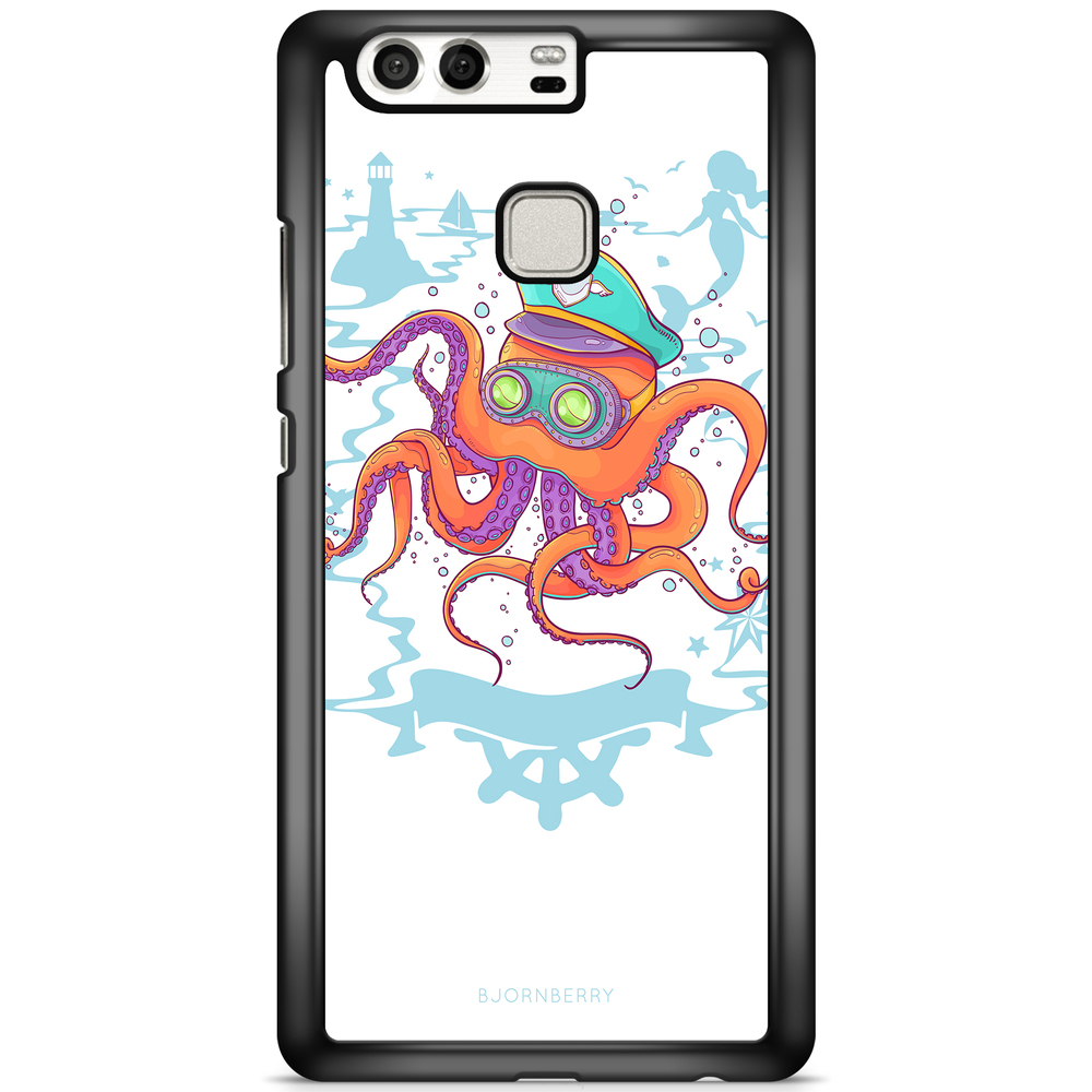 Huawei P9 Plus Case - Captain Octopus