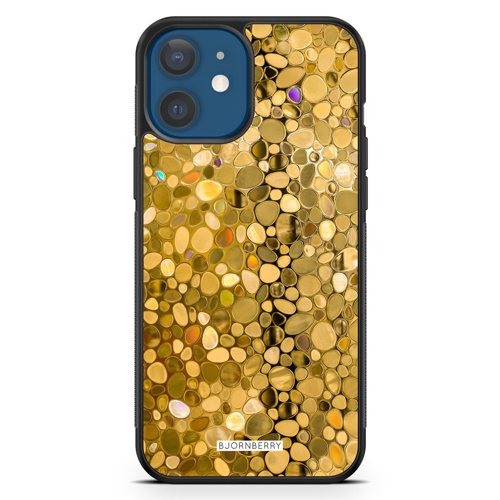 iPhone 12 Case - Stained Glass Gold