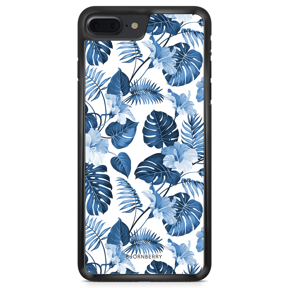 iPhone 8 Plus Case - Blue Flowers