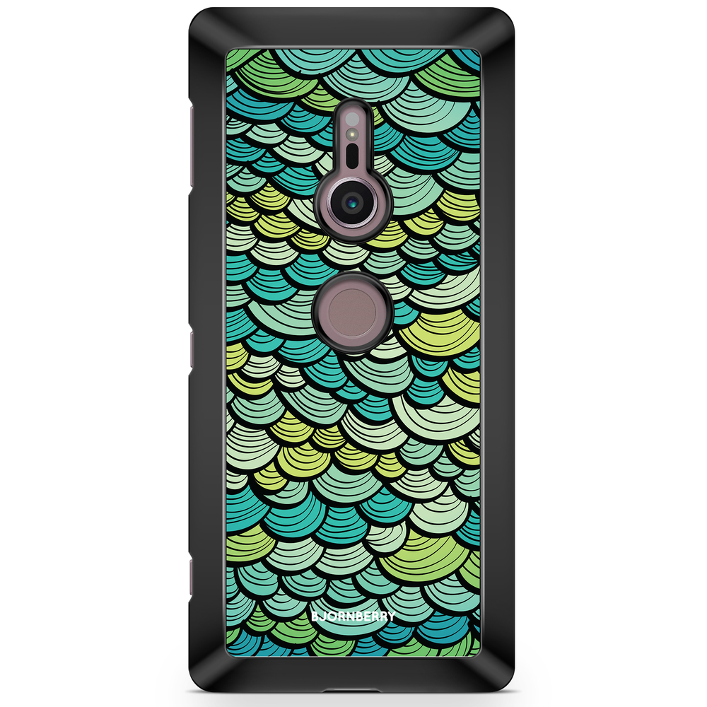 Sony Xperia XZ2 Case  - Green Mermaid Scales
