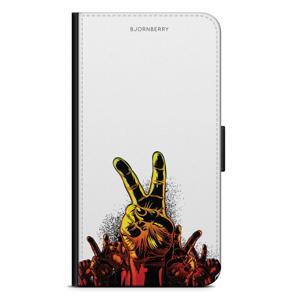 Samsung Galaxy A7 (2018) Wallet Case - Peace Hands