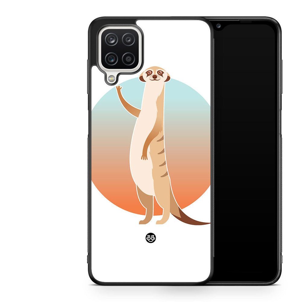 Samsung Galaxy A12 Case - Meerkat
