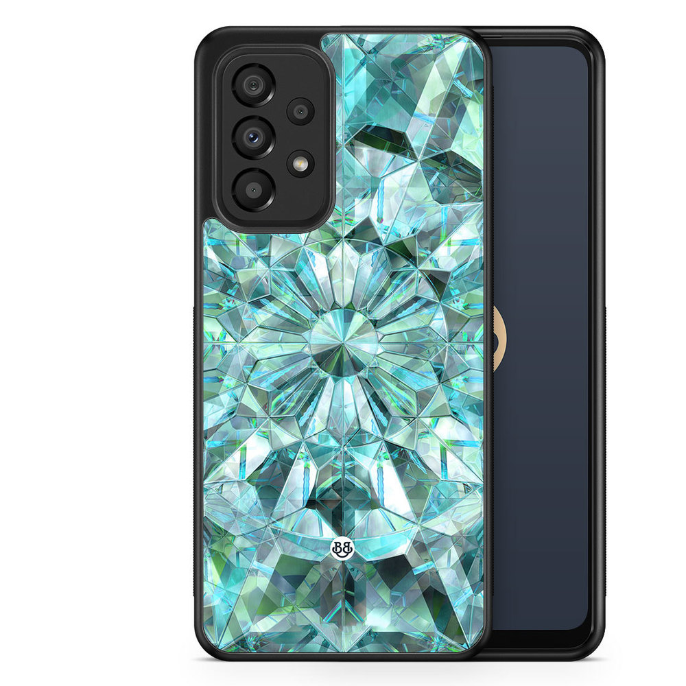 Samsung Galaxy A33 5G Case - Green Crystals