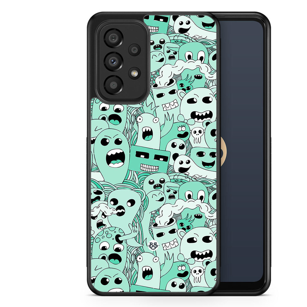 Samsung Galaxy A33 5G Skal - Ghost Pattern