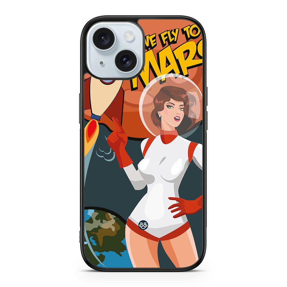 iPhone 15 Case - We Fly To Mars