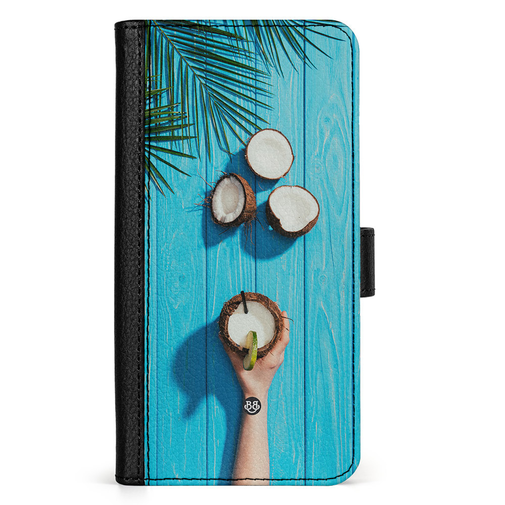 Xiaomi Redmi Note 12 Pro 5G Wallet Case - Coconut Drink