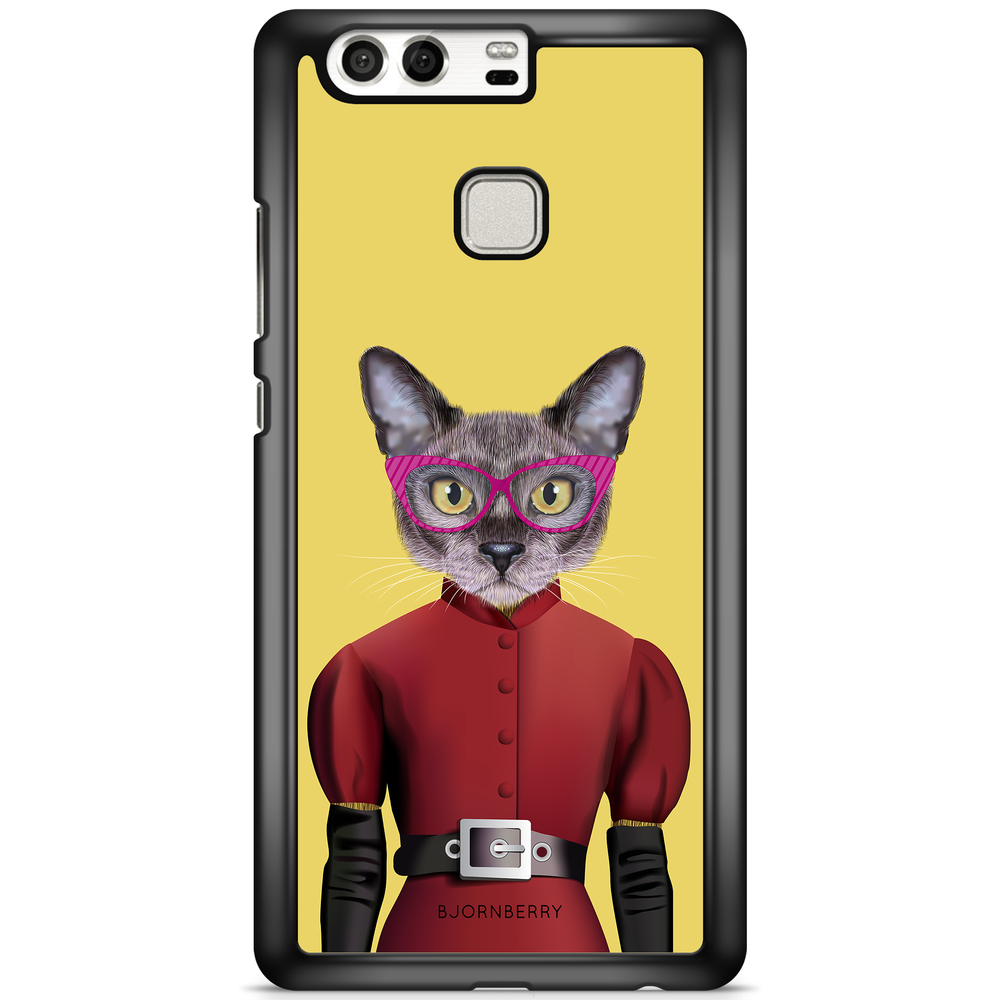 Huawei P9 Plus Case - Hipster Cat