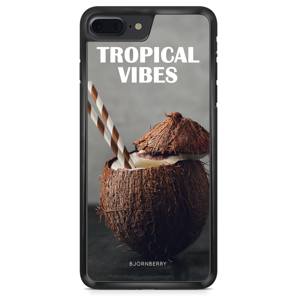 iPhone 8 Plus Case - Coconut Tropical 