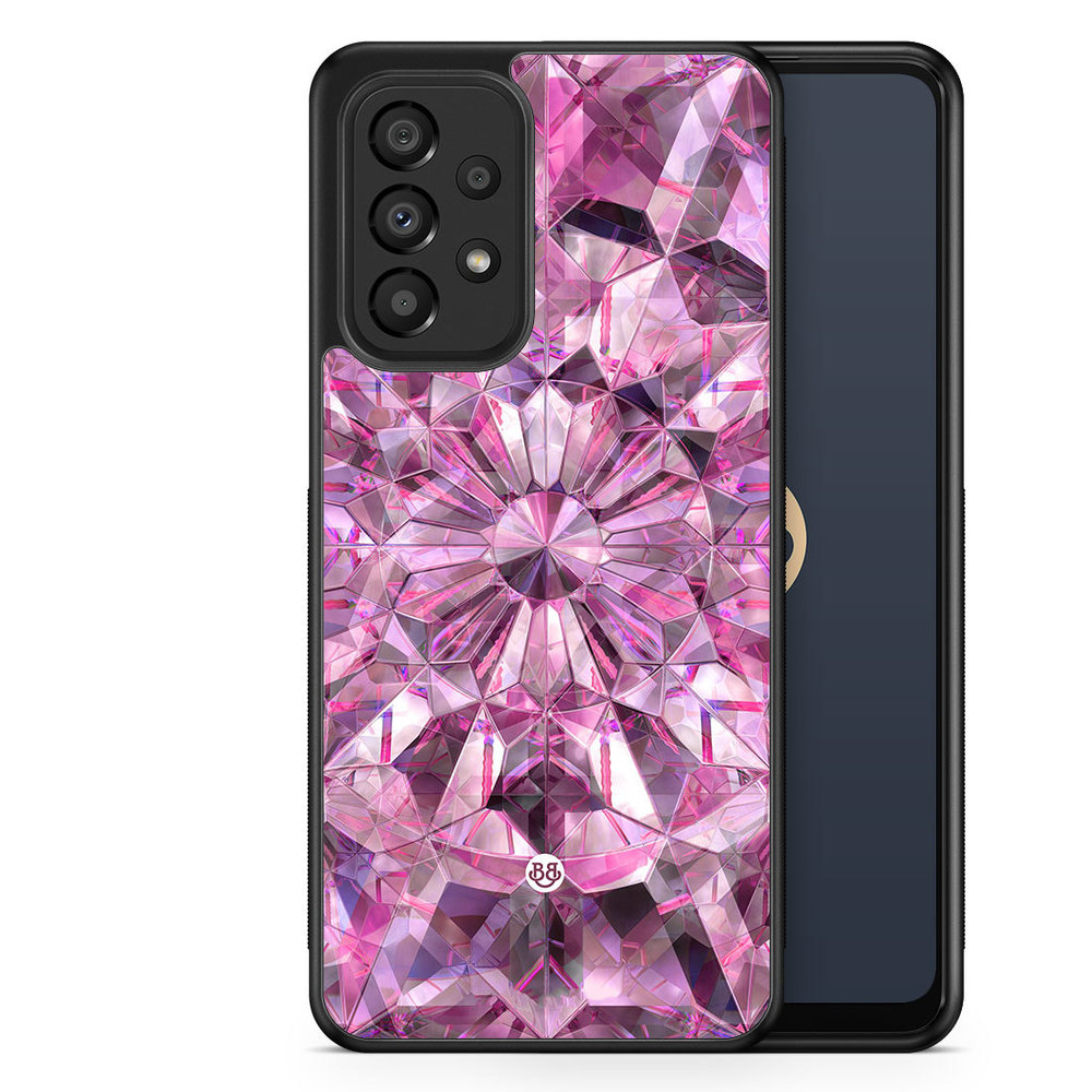 Samsung Galaxy A33 5G Case - Pink Crystals