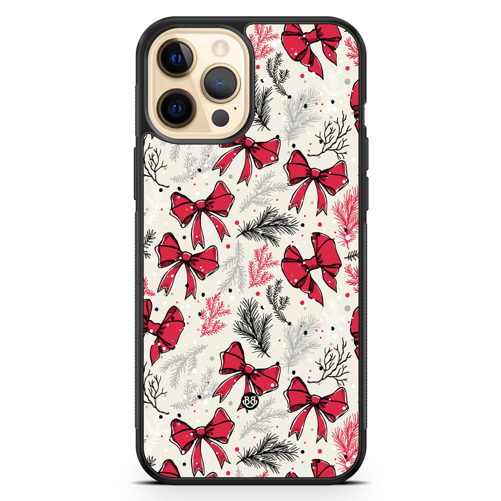 iPhone 12 Pro Max Case - Christmas Bows