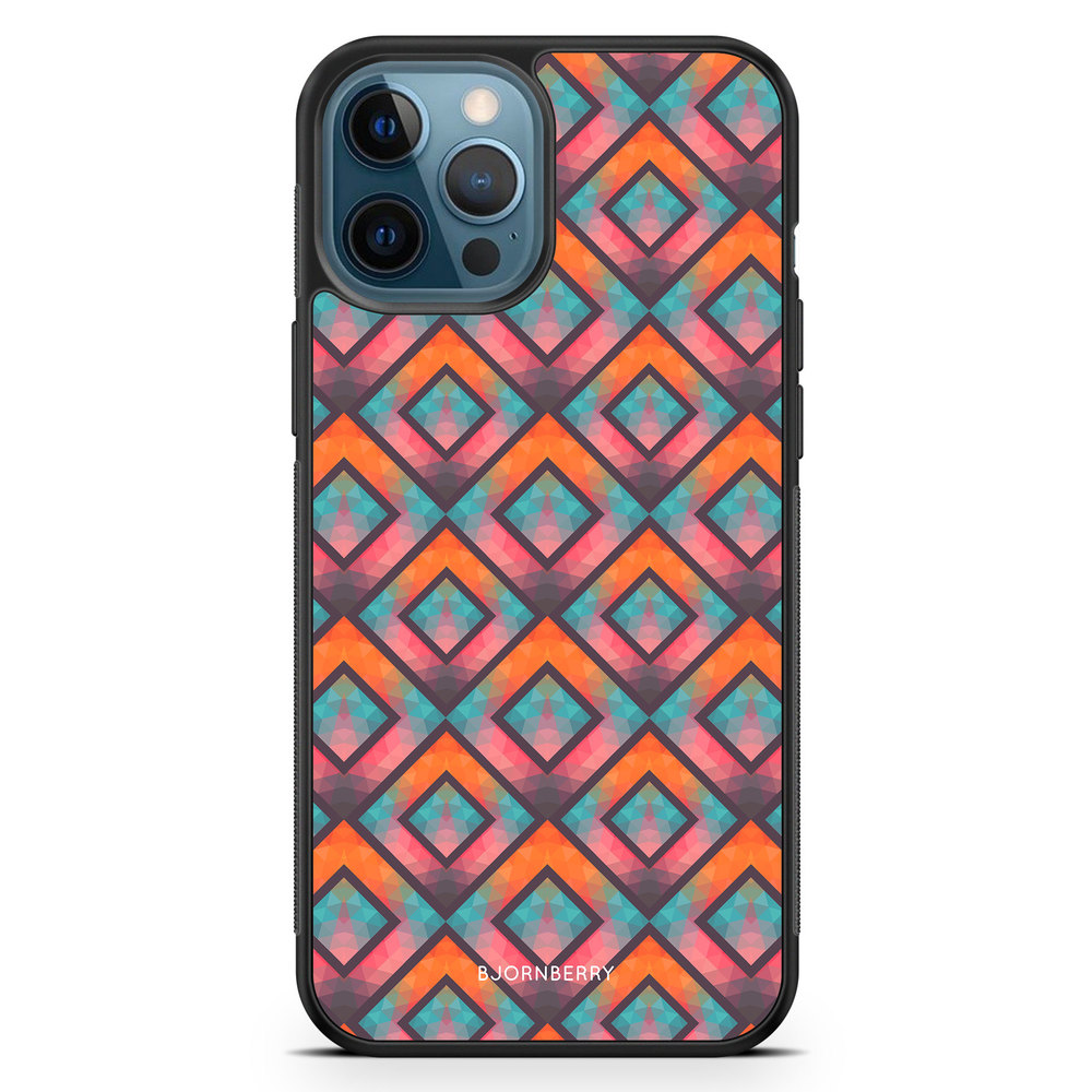 iPhone 12 Pro Case - Retro Squares