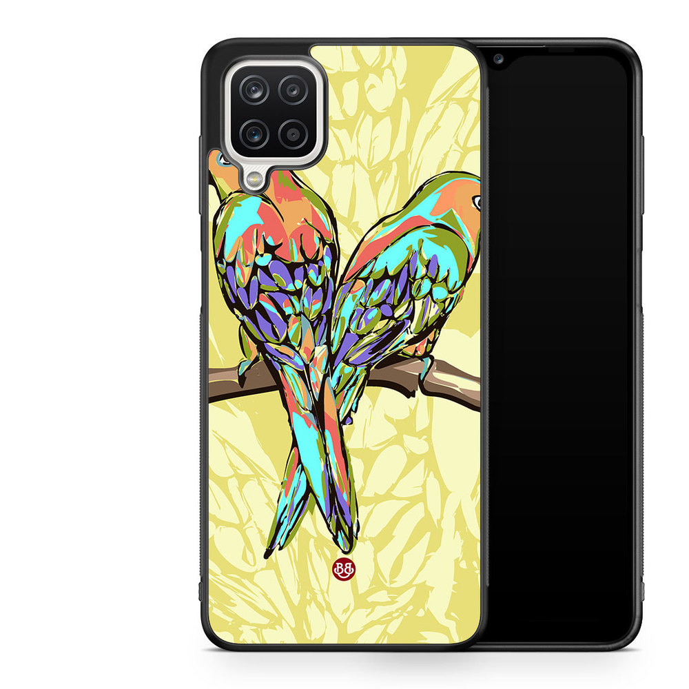 Samsung Galaxy A12 Case - Parrots