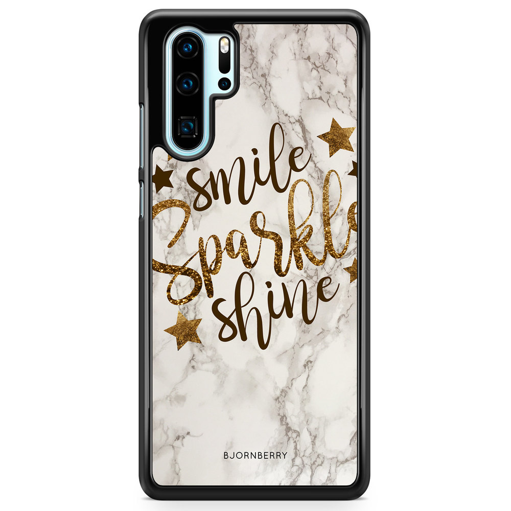 Huawei P30 Pro Case - Smile,Sparkle,Shine