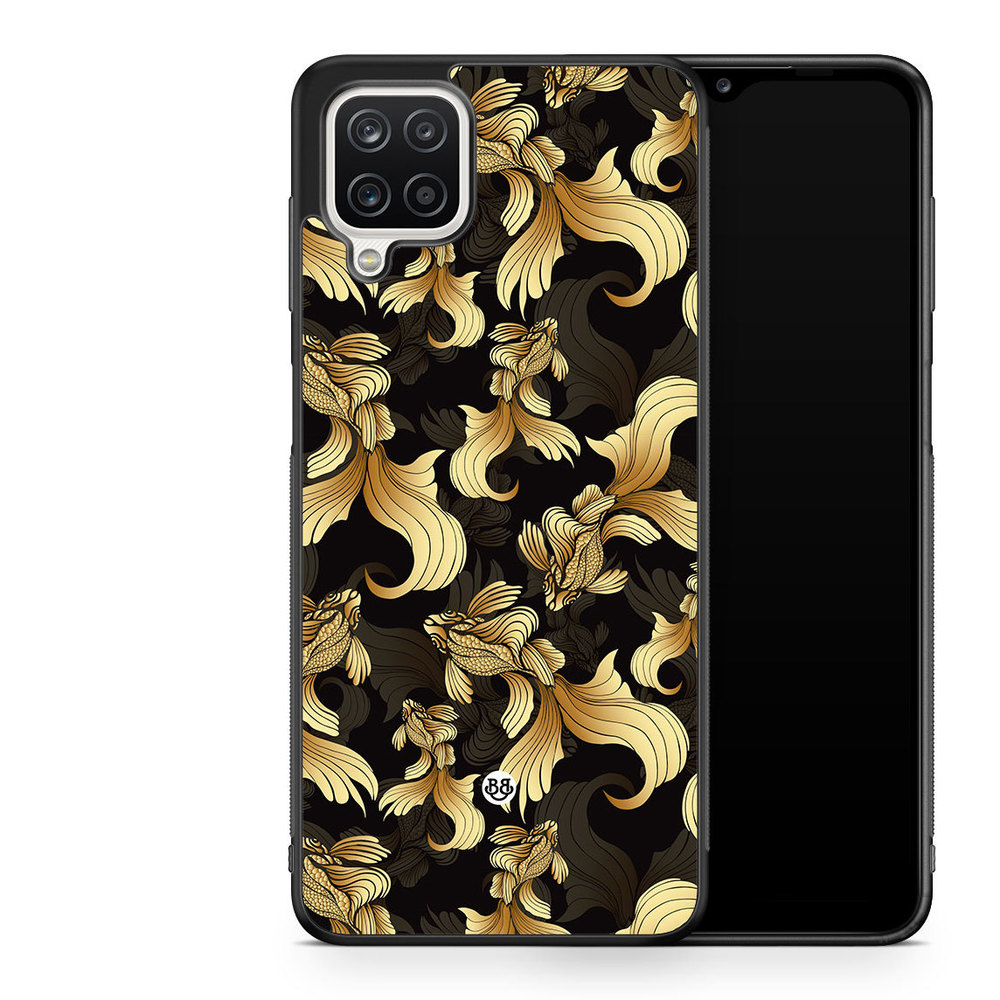 Samsung Galaxy A12 Case - Golden fish