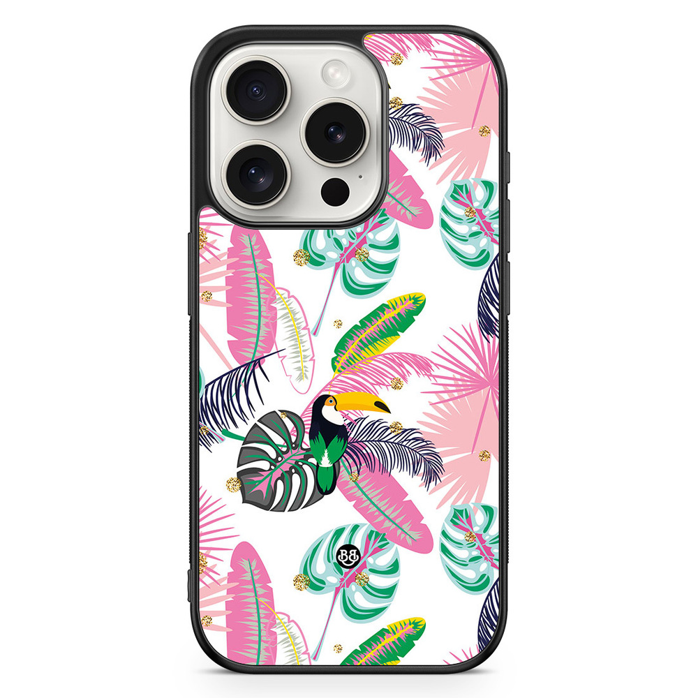 iPhone 15 Pro Case - Tropical Pattern