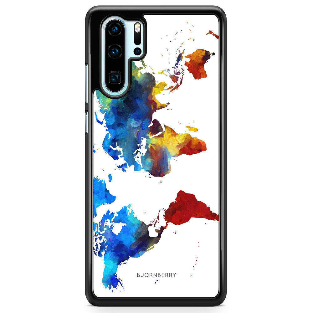 Huawei P30 Pro Case - World Map