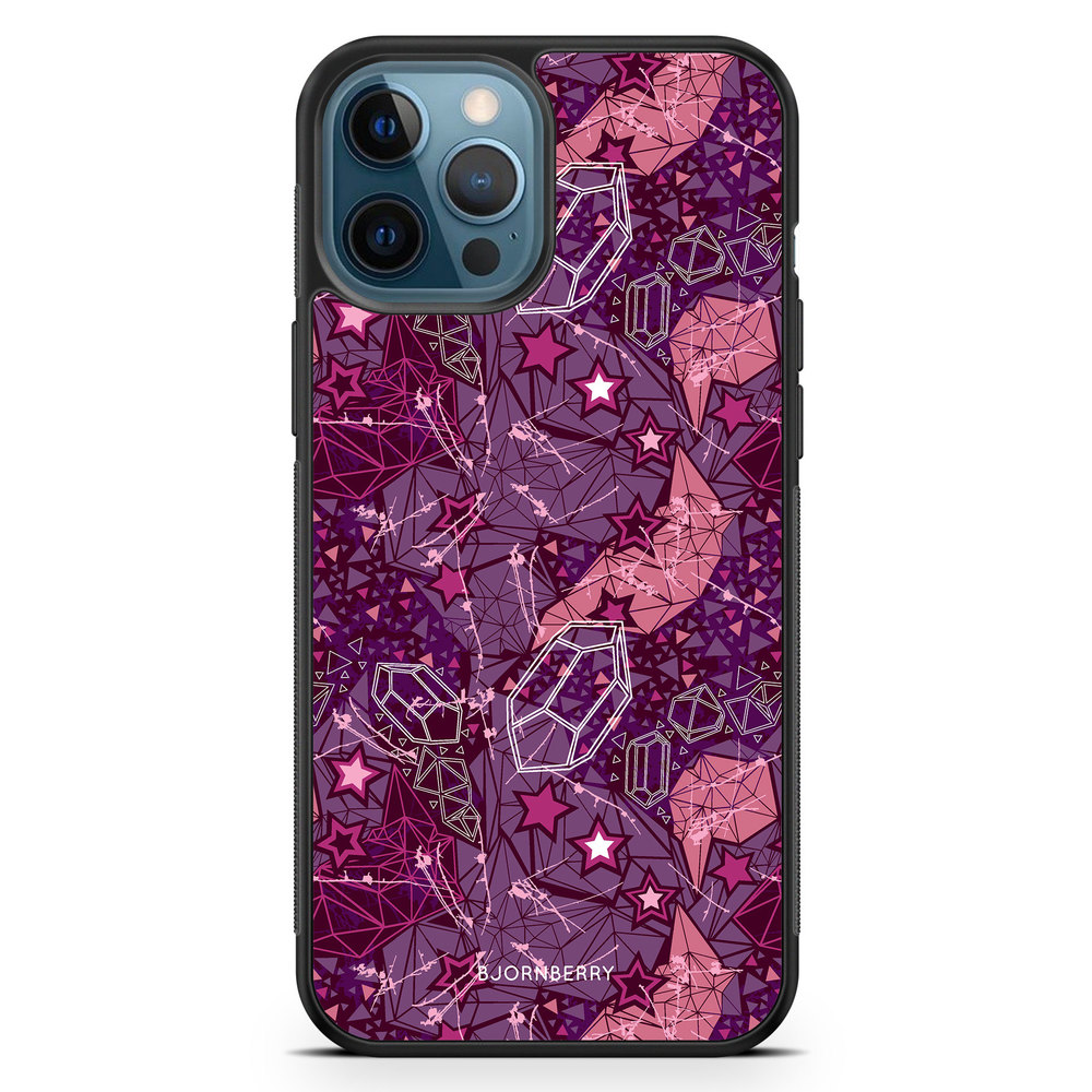 iPhone 12 Pro Case - Purple Stars