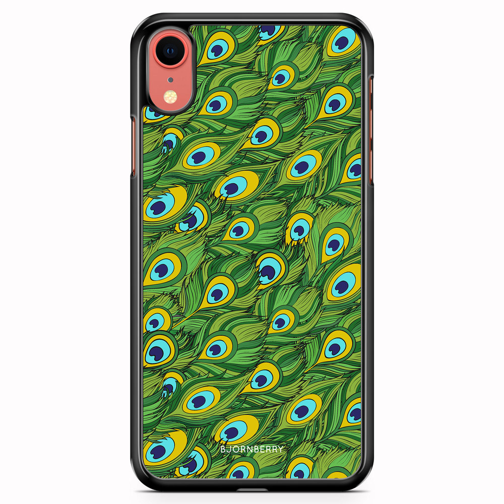 iPhone XR Case - Peacock Pattern