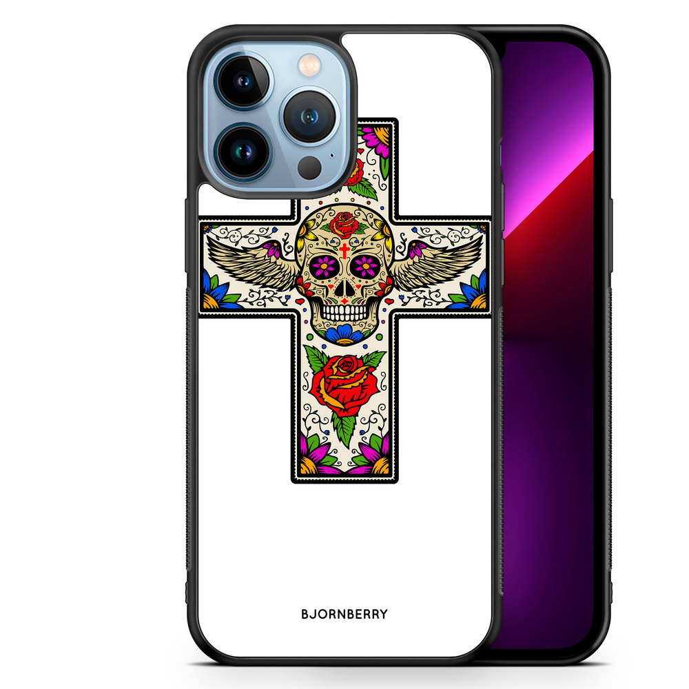iPhone 13 Pro Max Case - Skull Cross