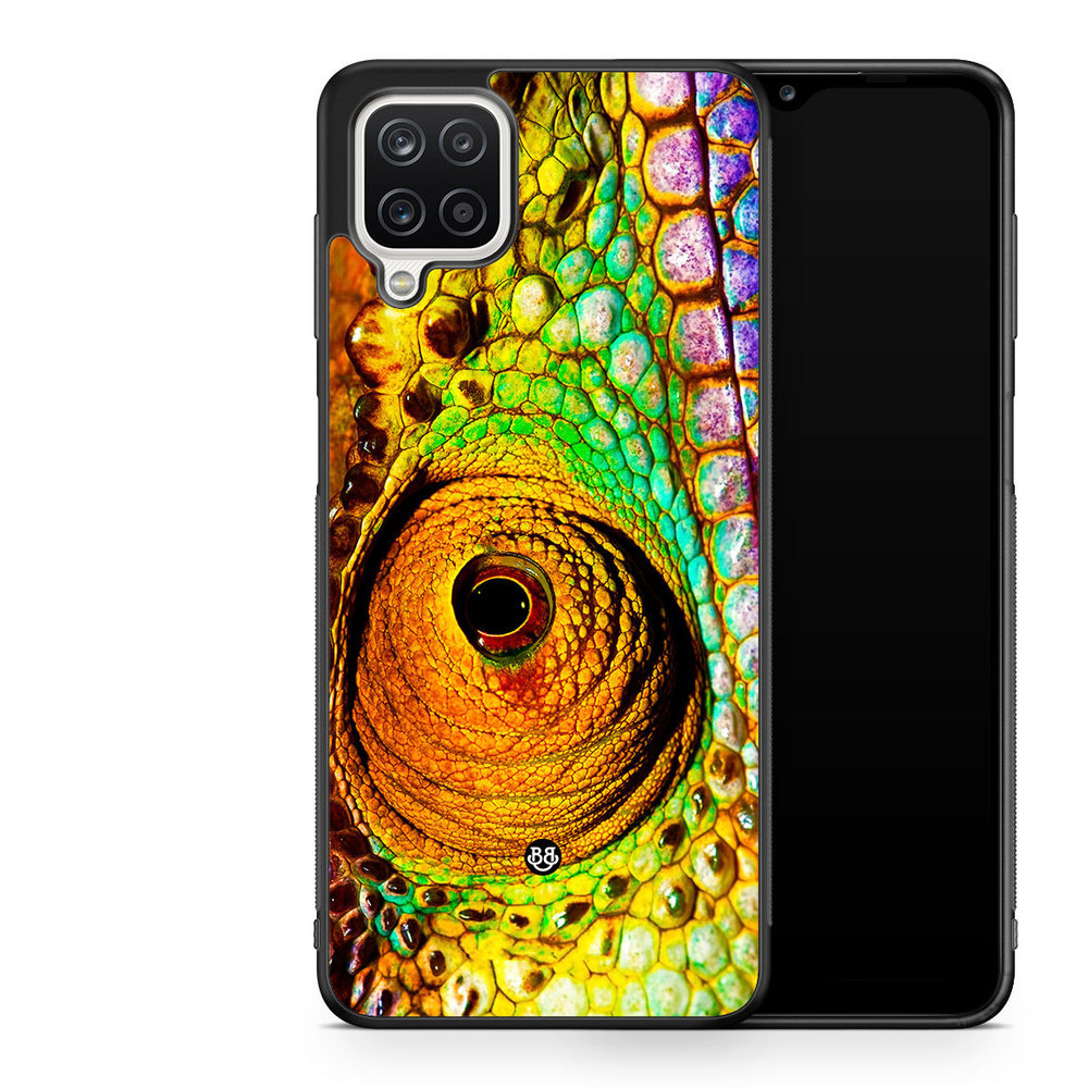 Samsung Galaxy A12 Case - Chameleon Eye