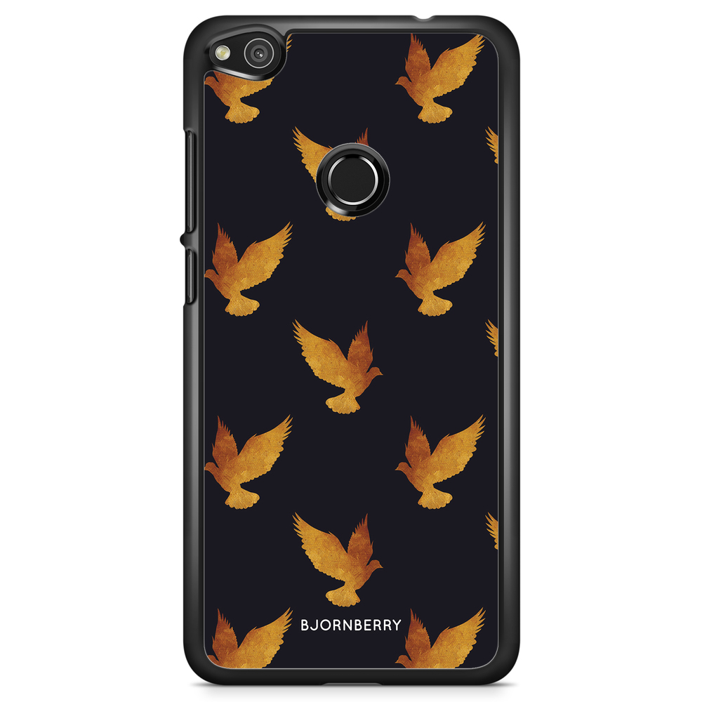 Huawei Honor 8 Lite Case - Golden Doves
