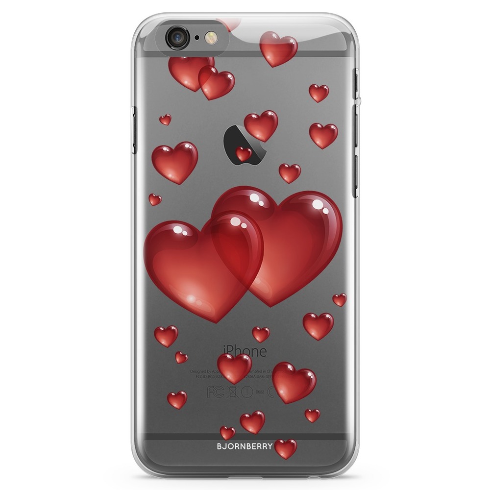 iPhone 6 Plus/6s Plus TPU Case - Hearts
