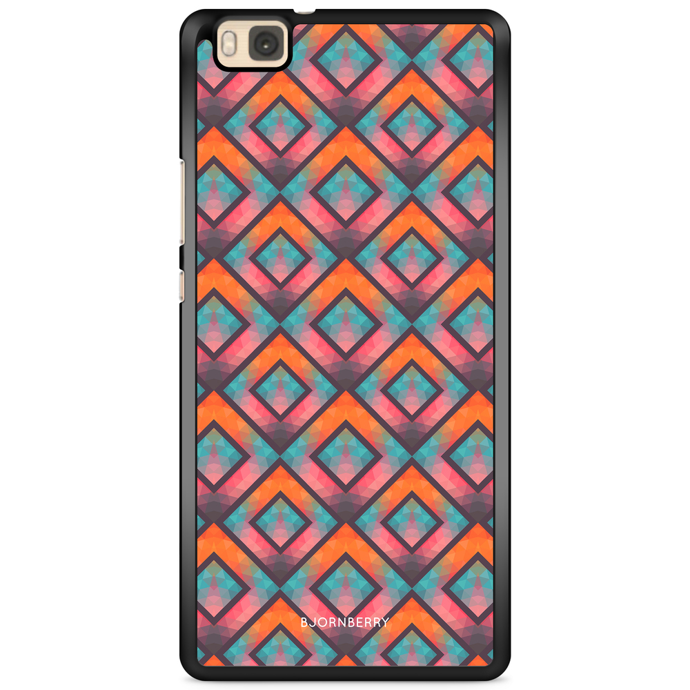 Huawei P8 Lite Case - Retro Squares