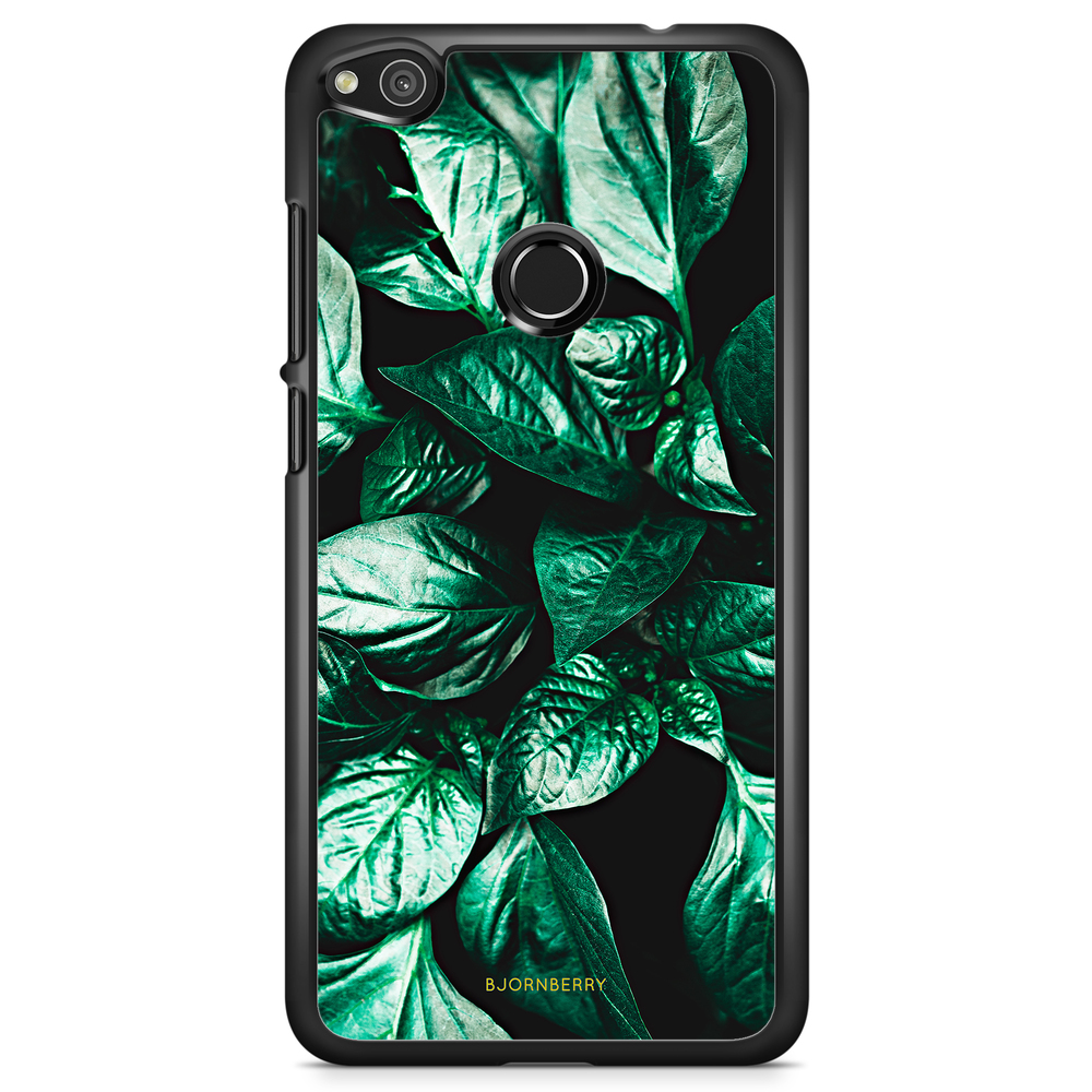 Huawei Honor 8 Lite Case - Green Leaves